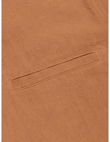 1pc Men'S Casual Linen Blend Short Sleeve Shirt - Summer Beach Button Down with Regular Fit, Solid Color, Basic Style, Suitable for All Seasons, Plus Size